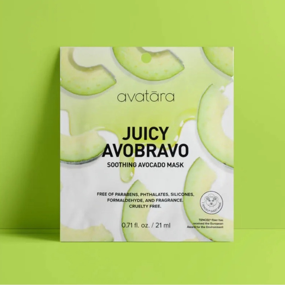 Avocado Soothing Face Mask 5 pack - Picture 6 of 7